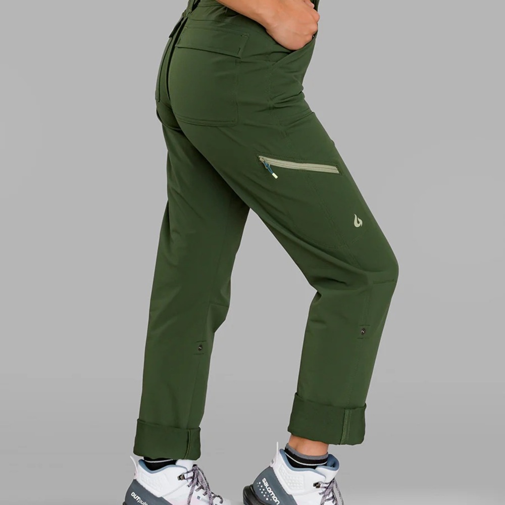 Gnara Go There Pant Hiking with GoFly Zipper Technology Pine Color